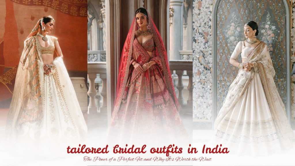 tailored bridal outfits in India